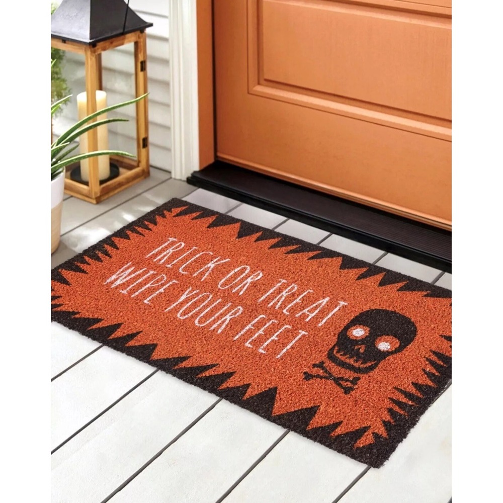 Halloween‎ Trick-Or-Treat Wipe Your Feet Outdoor Welcoming Doormat